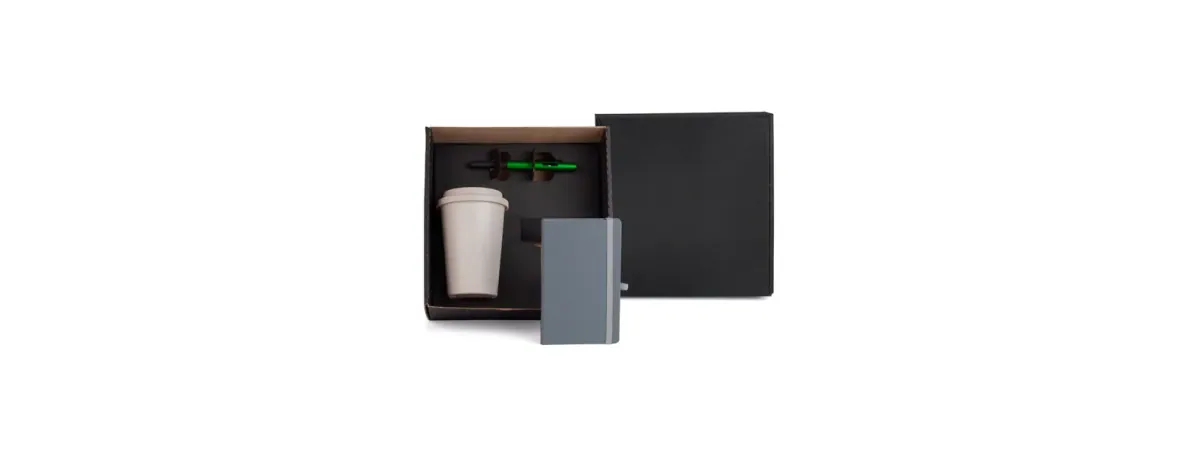 Kit Caderno E Acessórios - 3 Pçs