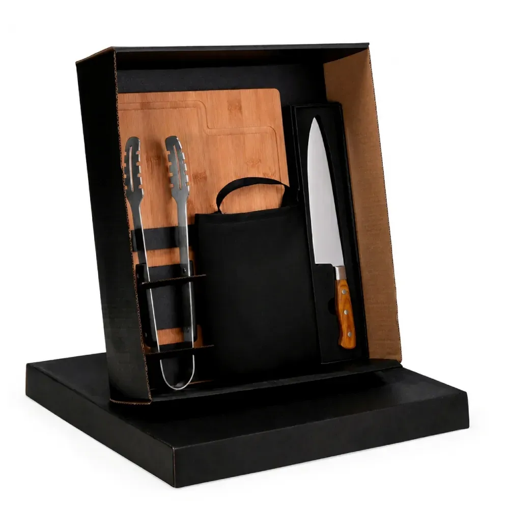 Kit Premium Para Churrasco - 4 Pçs - Thumbnail 5