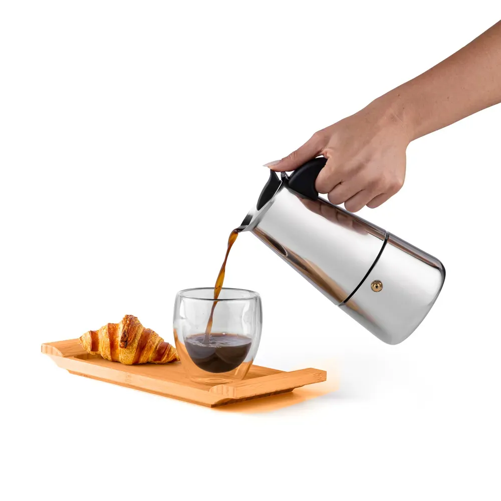 Cafeteira Italiana Em Aço Inox - 350 Ml - Thumbnail 8