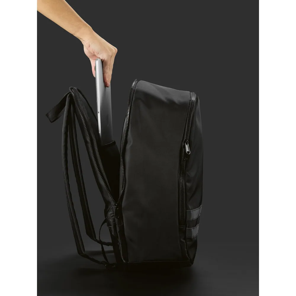 MANCHESTER NOTE. Mochila para notebook (15") em poliéster reciclado 290T (18 L) - Thumbnail 8