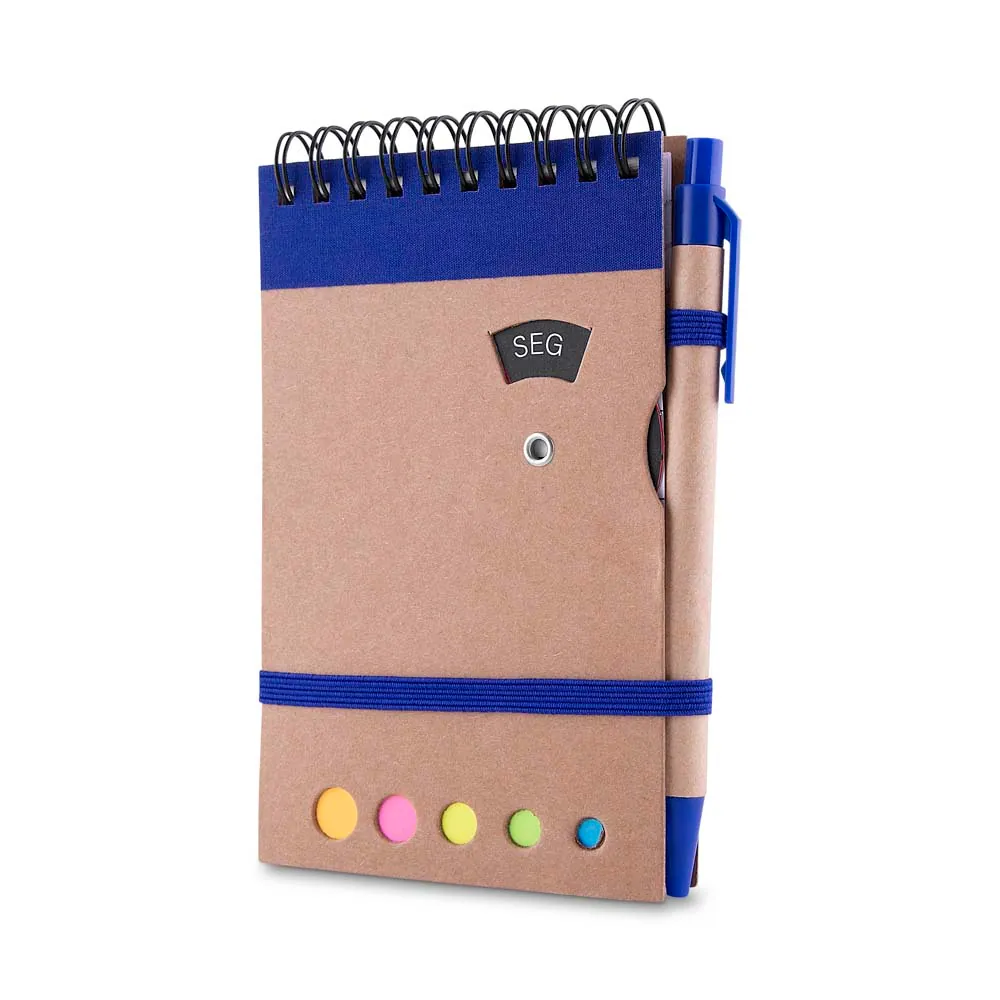 Mini caderno A6 com caneta - Thumbnail 2