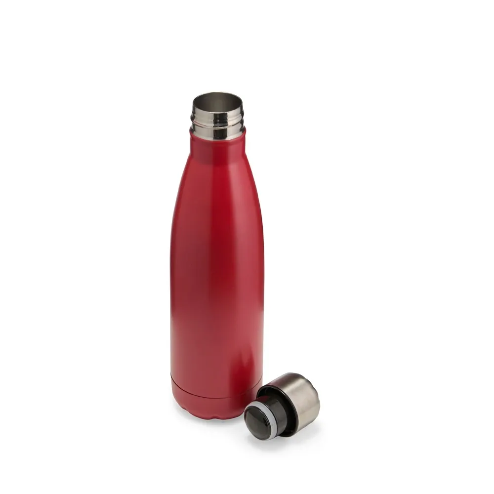 Garrafa Térmica Com Tampa Inox 500ml - Thumbnail 3
