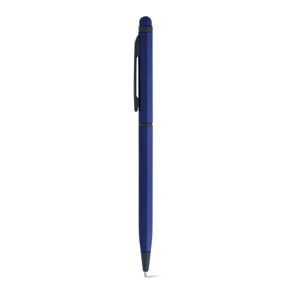 MIRO. Caneta esferográfica em alumínio com escrita em azul - Thumbnail 3