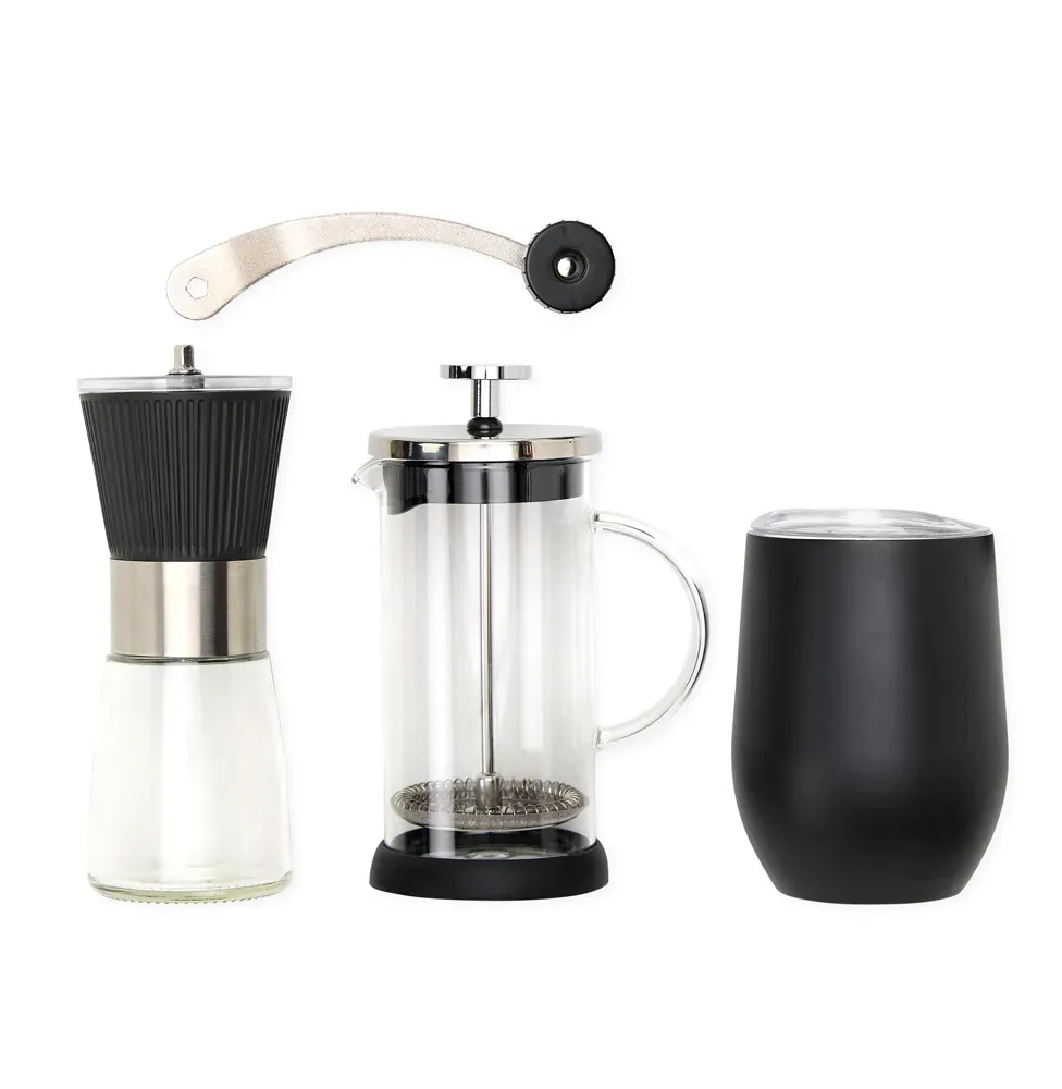 Kit Para Café Com Copo Térmico - 3 Pçs - Thumbnail 3