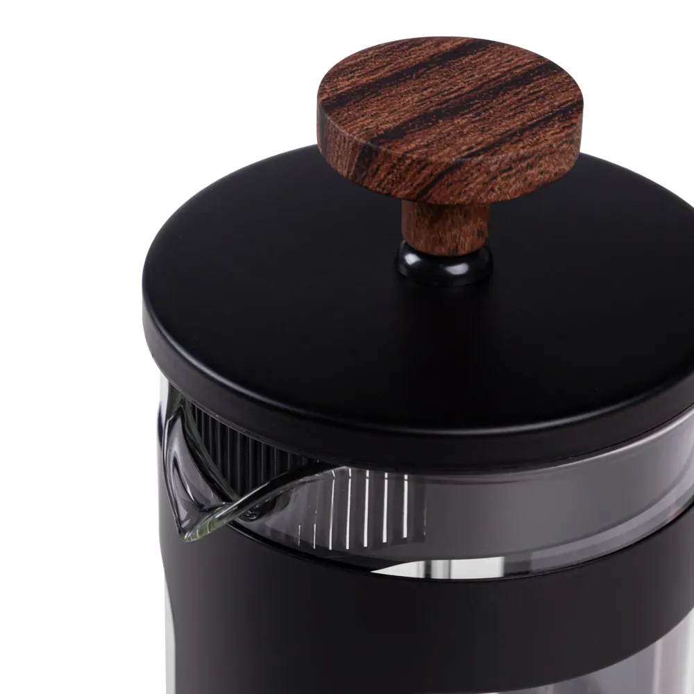 Cafeteira Prensa Francesa Em Vidro / Aço Inox - 350Ml - Thumbnail 2