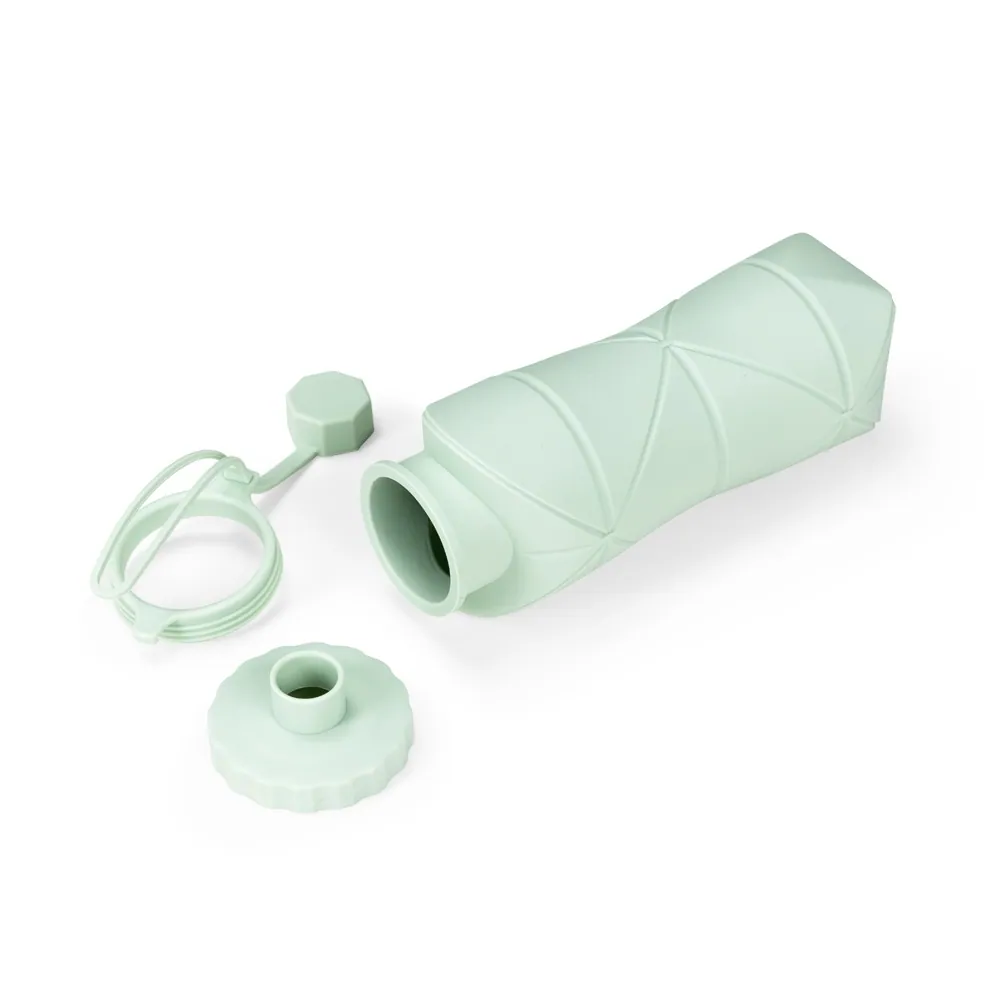 Garrafa Dobrável Silicone 600ml - Thumbnail 7