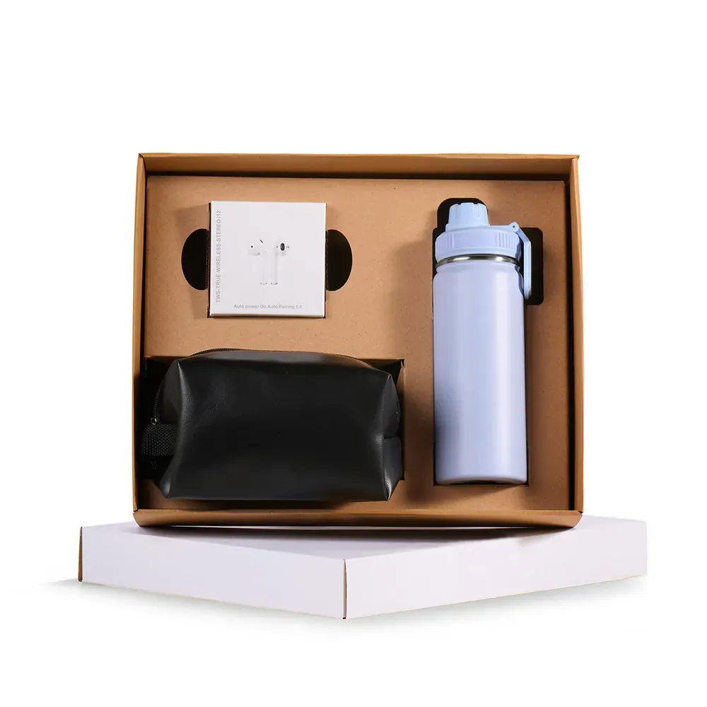 Kit Garrafa, Necessaire E Fone - 3 Pçs - Thumbnail 3