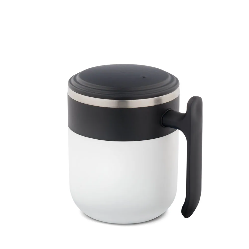 MALDINI. Caneca de viagem com parede interior em aço inox e acabamento mate 400 mL - Thumbnail 8