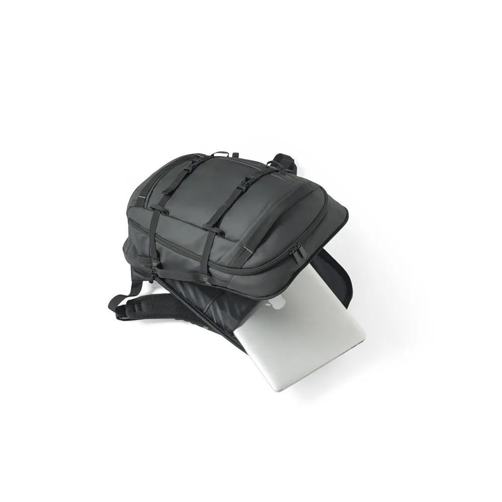 KAMPALA. Mochila para notebook (17.3") em 900D poliéster reciclado de alta densidade com revestimento resistente à agua (21 L) - Thumbnail 10