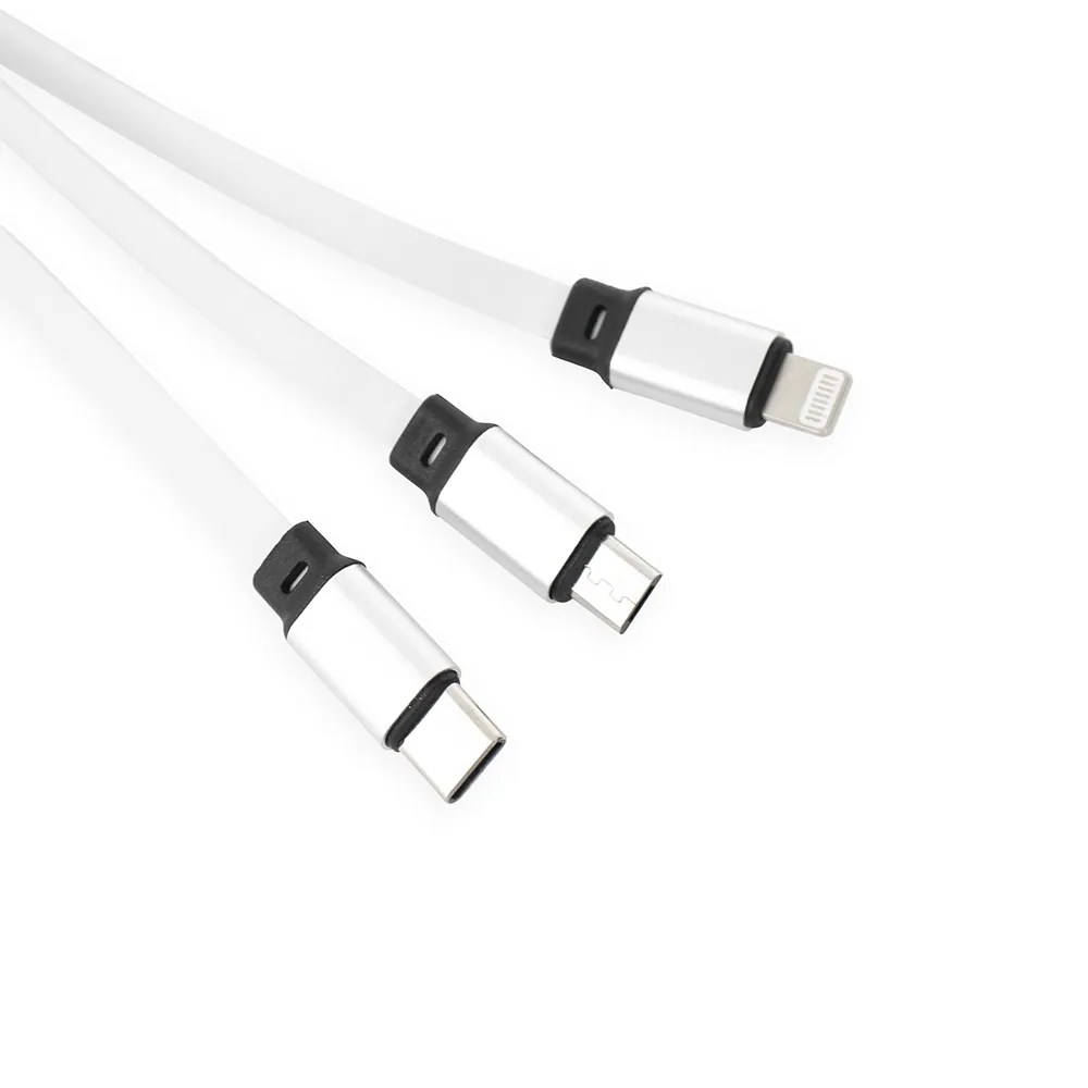 Cabo USB Retrátil 3 em 1 - Thumbnail 3
