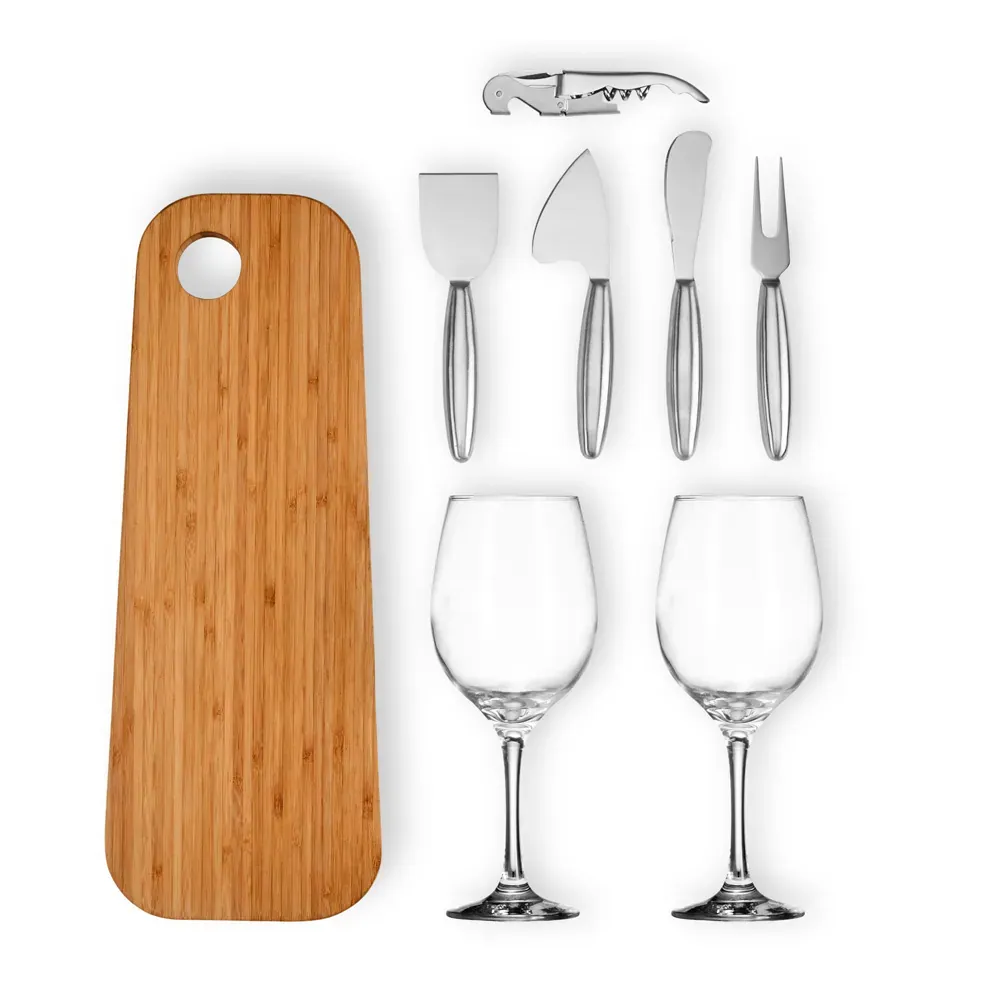 Kit Para Petisco E Vinho - 8 Pçs - Thumbnail 4
