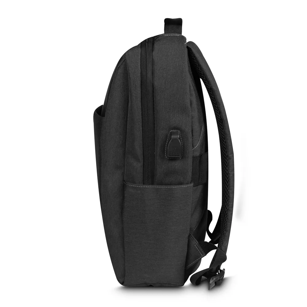 Mochila para notebook em Poliéster 600D e PU - Thumbnail 4