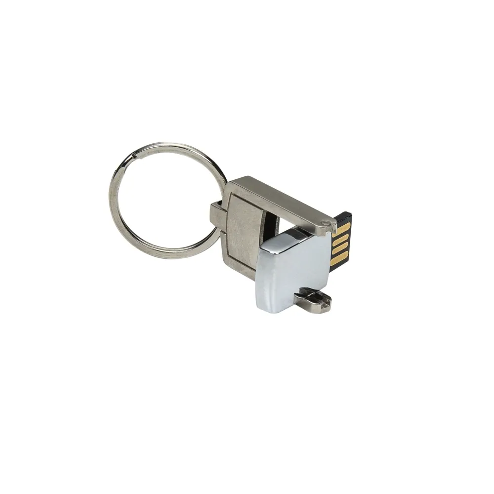 Mini Pen Drive Giratório 4GB/8GB/16GB/32GB - Thumbnail 3