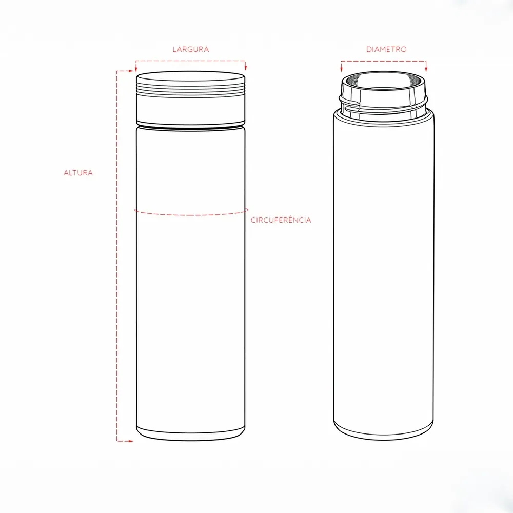 Garrafa Térmica 480ml - Thumbnail 3