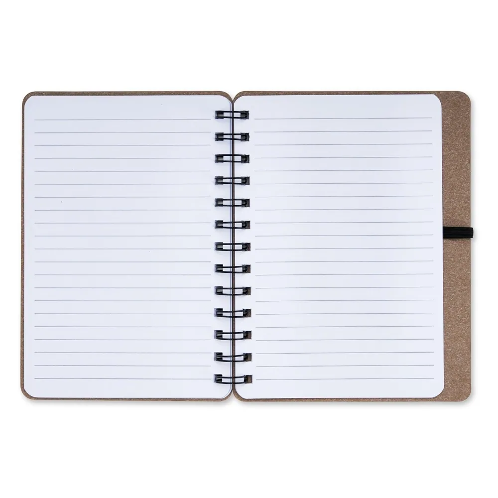 Caderno Kraft B6 com Porta Caneta - Thumbnail 5