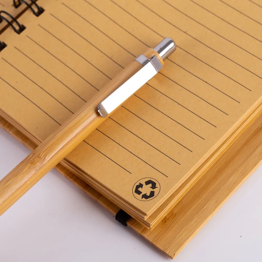 Caderno Ecológico com Caneta - Thumbnail 4