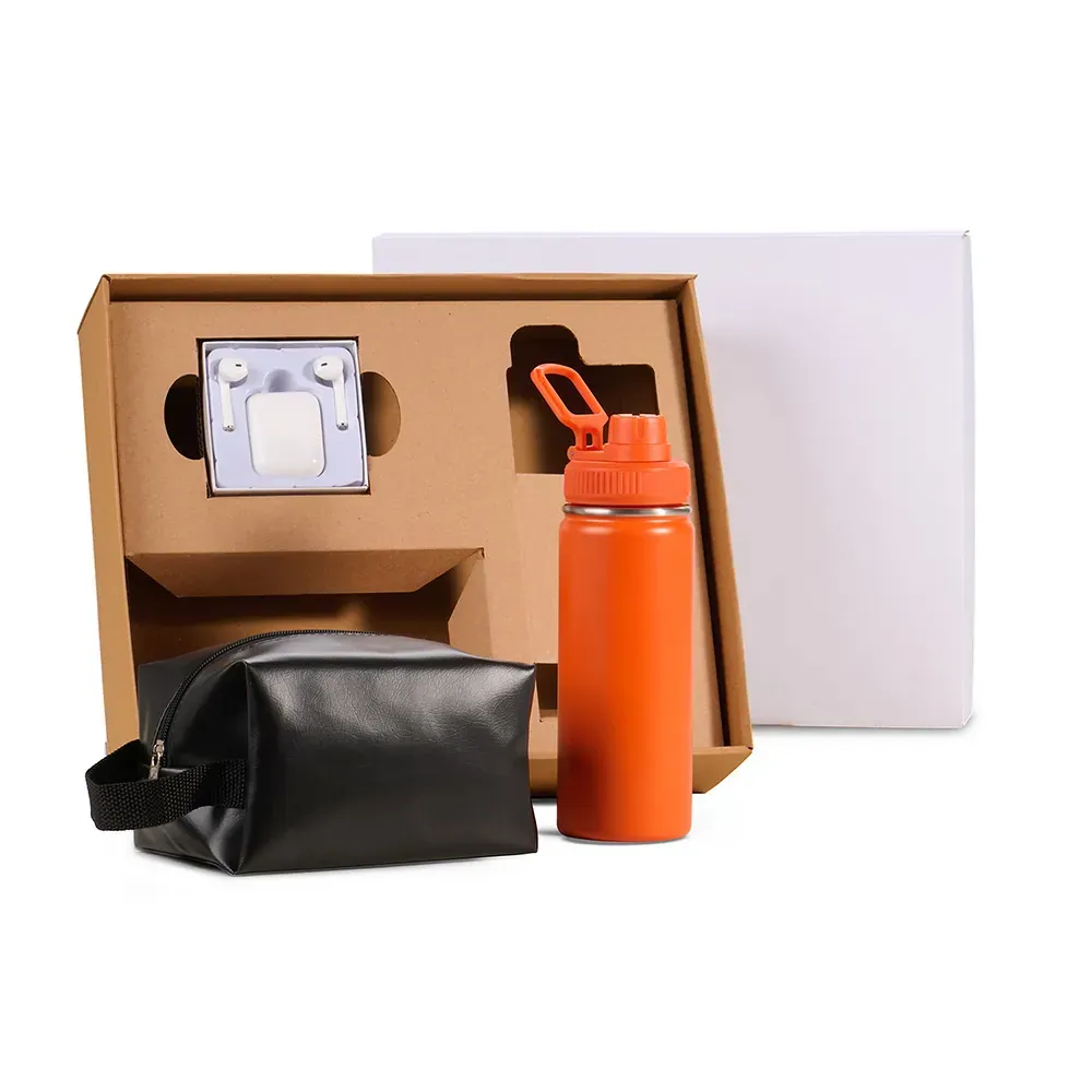 Kit Garrafa, Necessaire E Fone - 3 Pçs - Thumbnail 2
