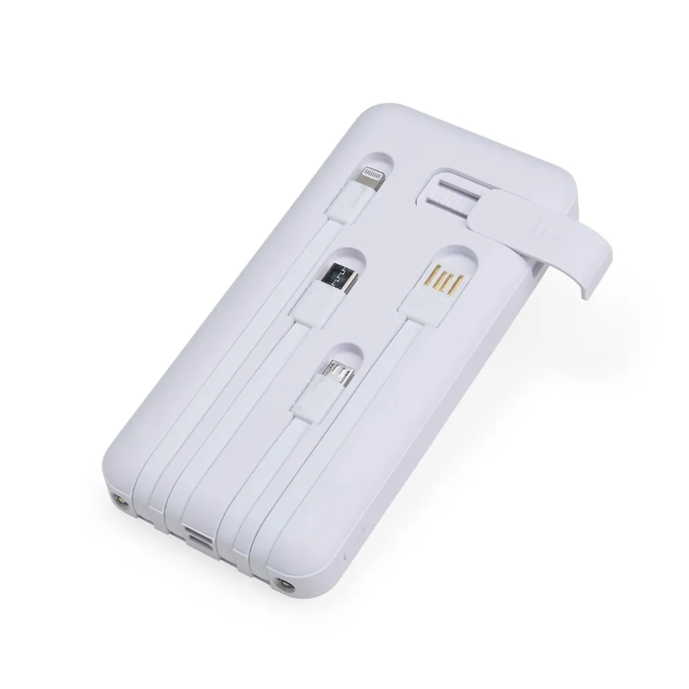 Power Bank 10.000mAh com Lanterna e Multissaídas - Thumbnail 3
