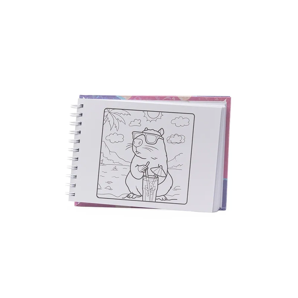 Livro Para Colorir Capivara - Thumbnail 3