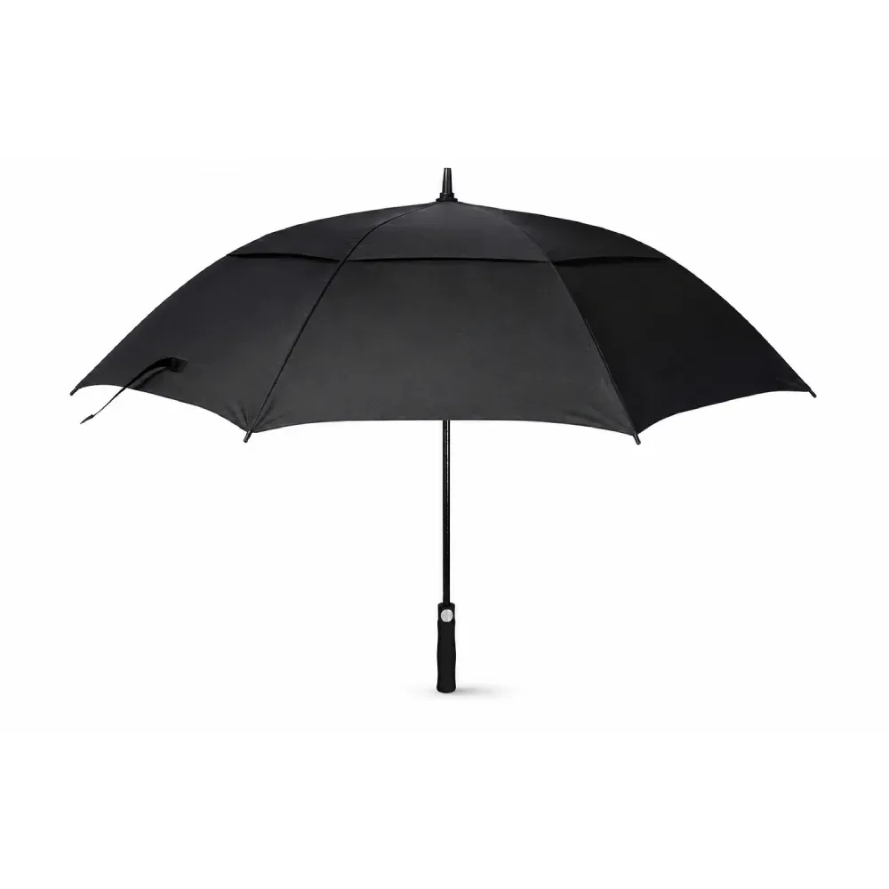 Guarda-Chuva Automático Grande Preto - 130 Cm - Thumbnail 2