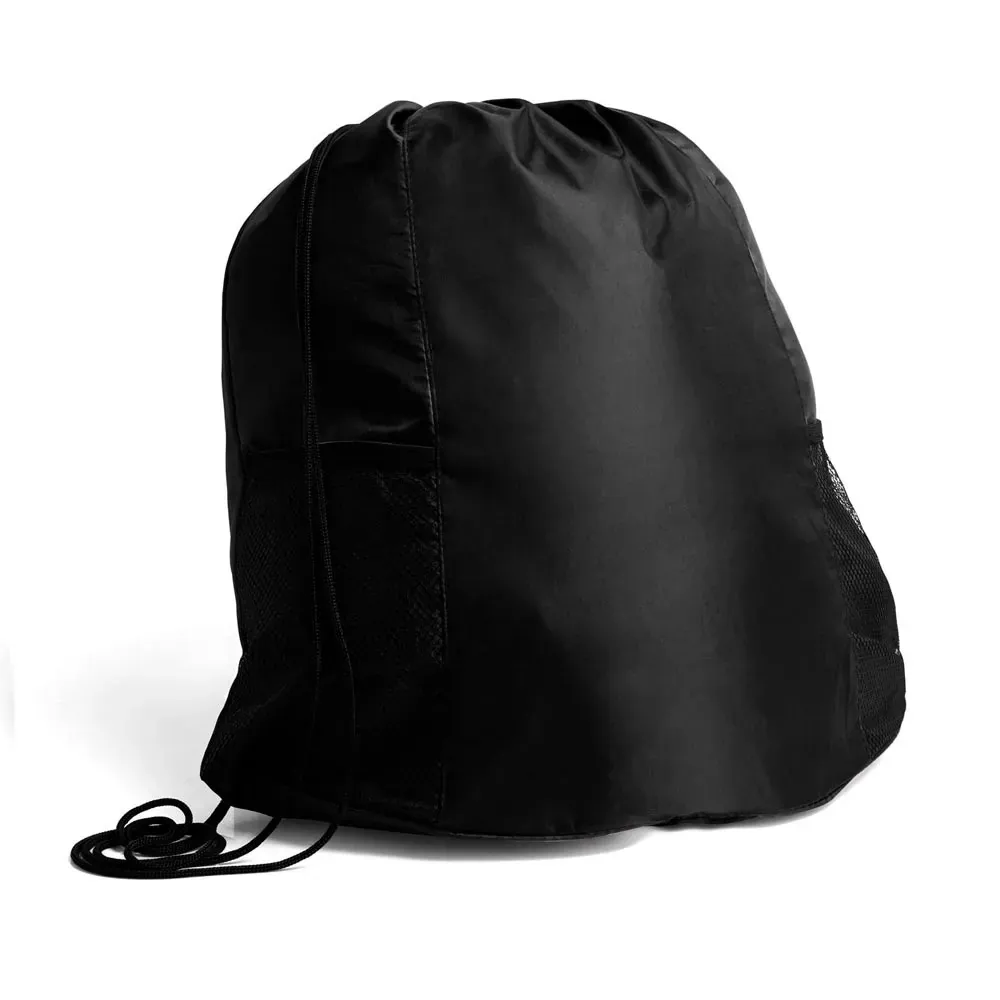 Mochila Sacola Preta Em Nylon - 20L - Thumbnail 2