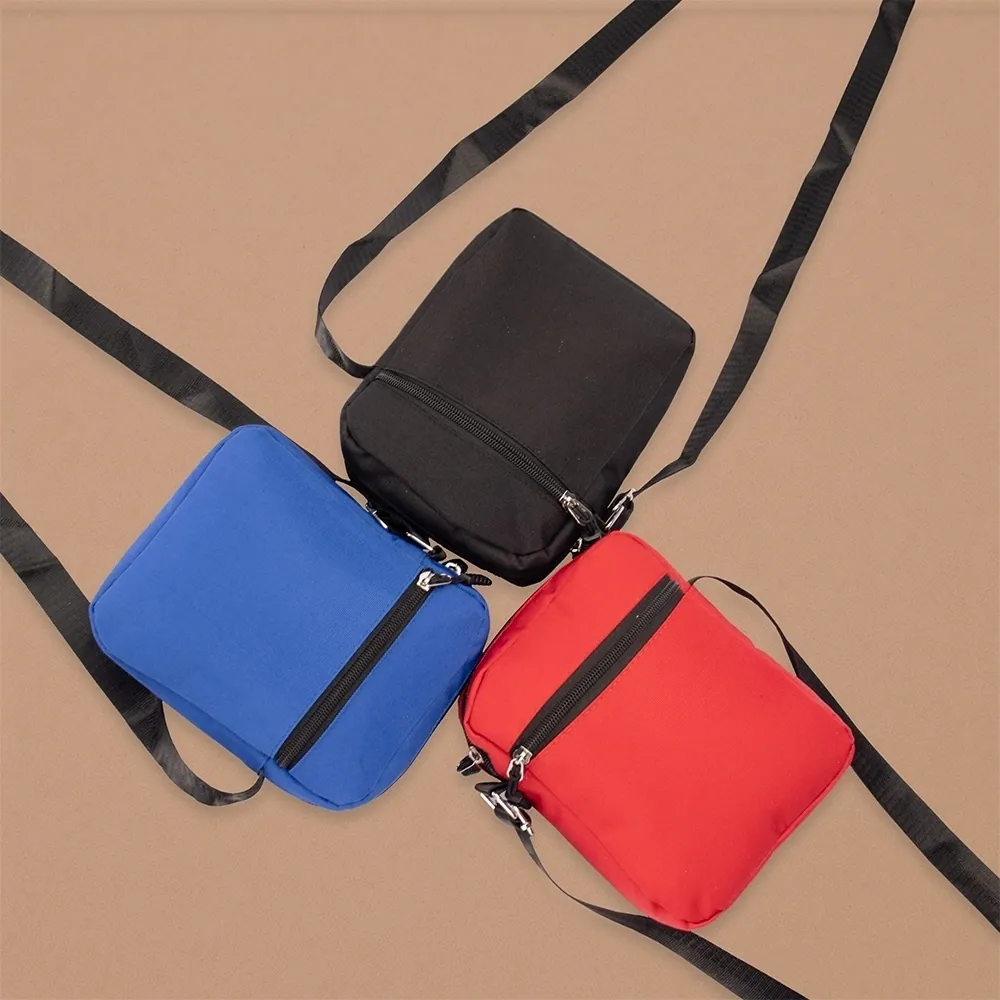 Mini Bolsa Transversal Oxford - Thumbnail 2