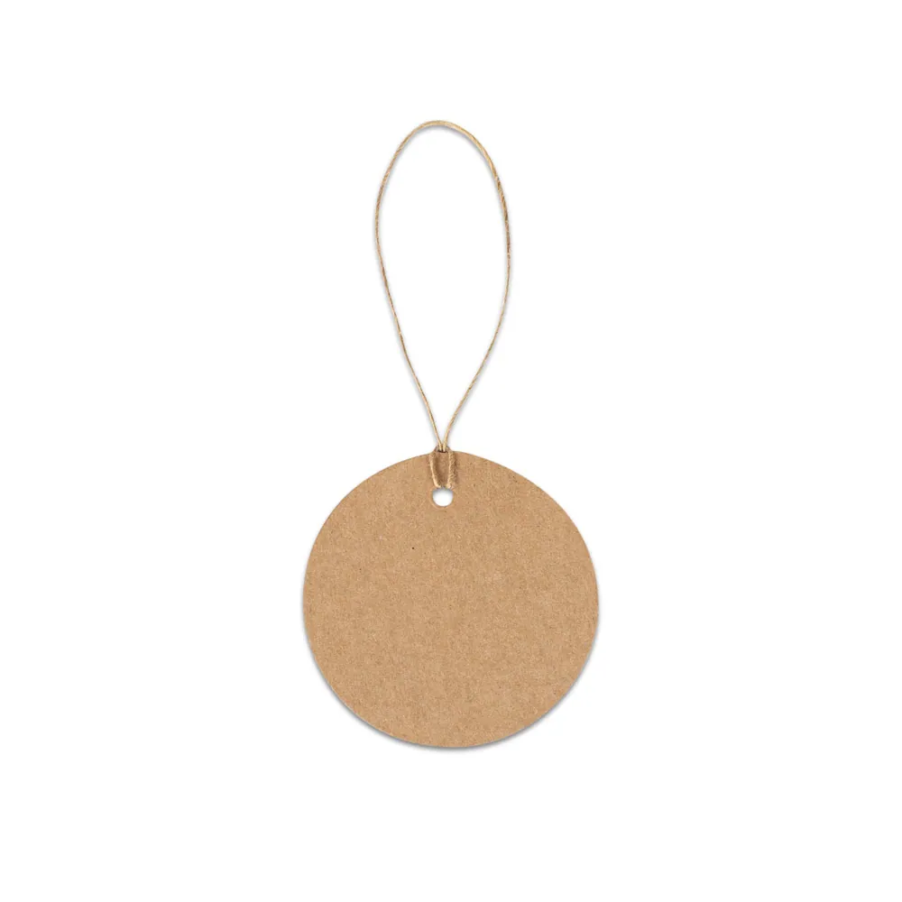 LABEL ROUND. Etiqueta em papel 100% reciclado (700 g/m²) com formato circular - Thumbnail 4