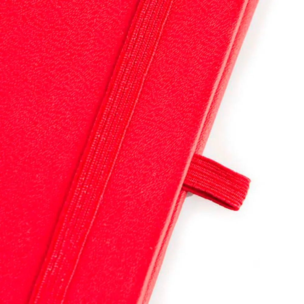Caderneta C/ Pauta Vermelho - 12,2X17 Cm - Thumbnail 5