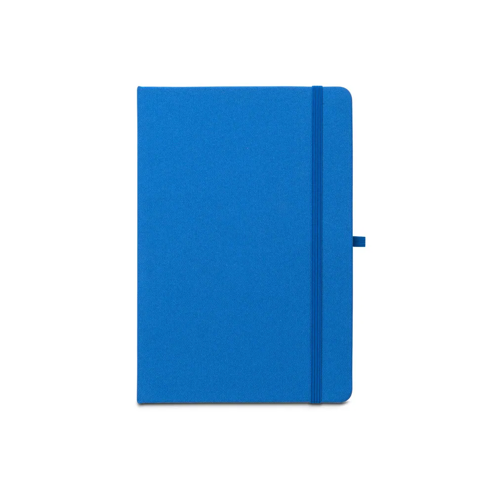 ANNE. Caderno A5 de capa dura em PET 100% reciclado, com páginas pautadas recicladas - Thumbnail 17
