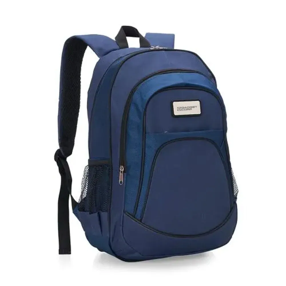 Mochila Azul Em Polyester 1680D / 600D - Thumbnail 2