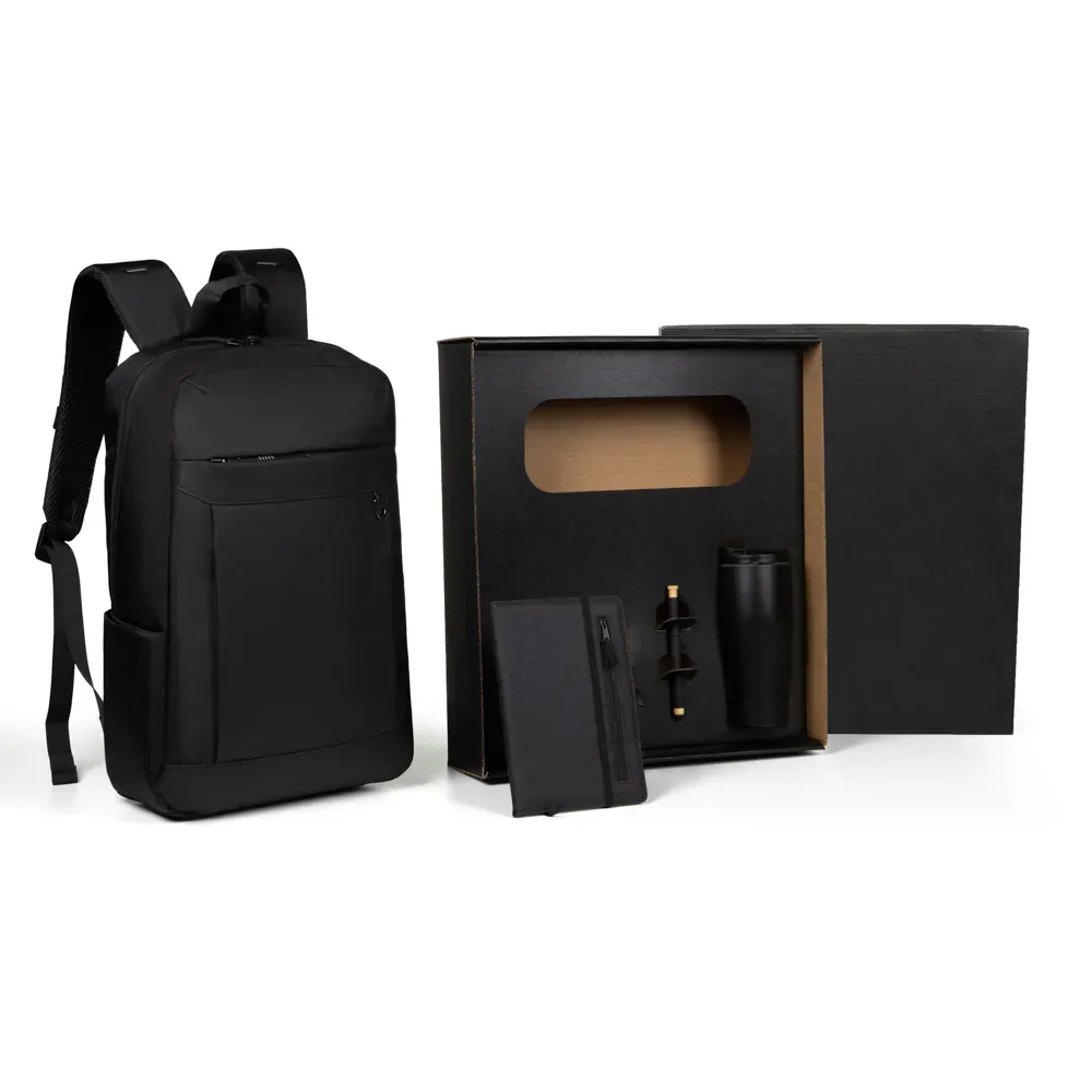 Kit Mochila, Copo, Caderno E Caneta - 4 Pçs - Thumbnail 2