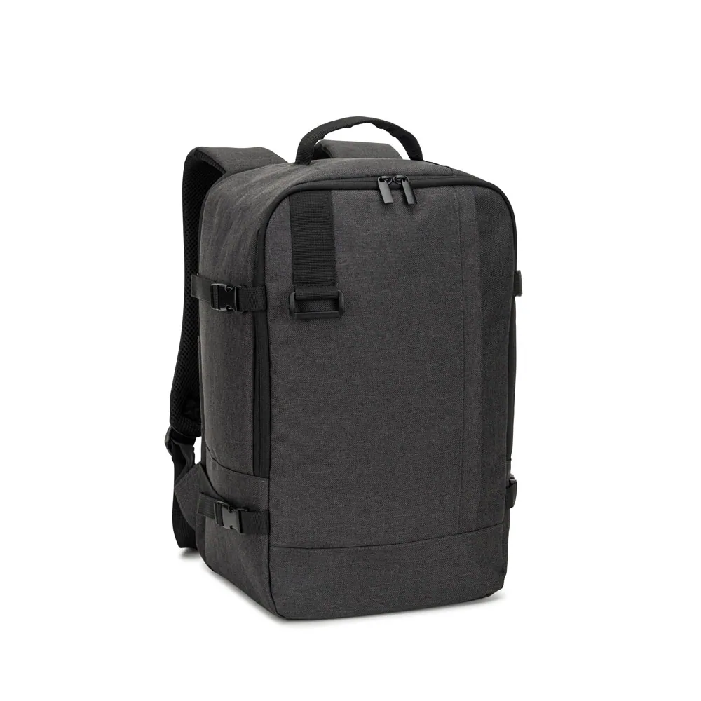 CIES. Mochila desenvolvida para cumprir as dimensões exigidas pelas companhias aéreas em poliéster reciclado 600D de alta densidade com acabamento repelente à água (20 L) - Thumbnail 10