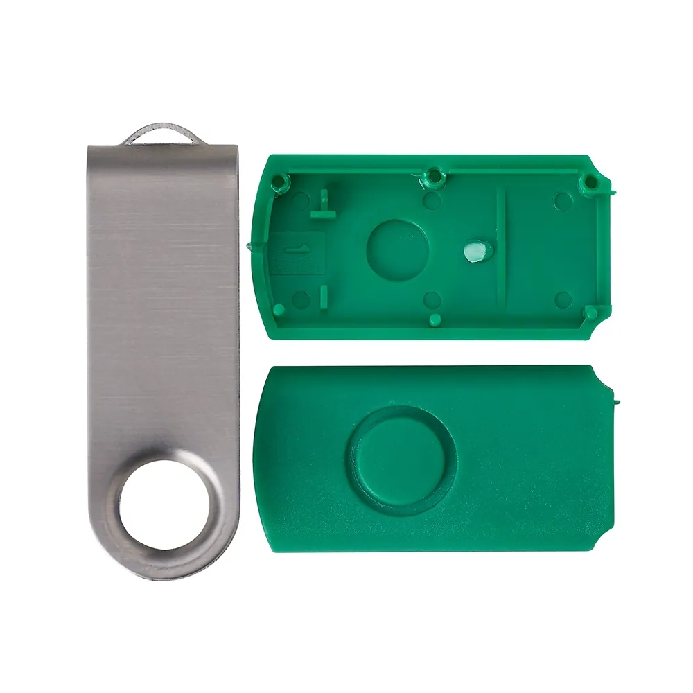 Carcaça Pen Drive Giratório Escovado - Thumbnail 10