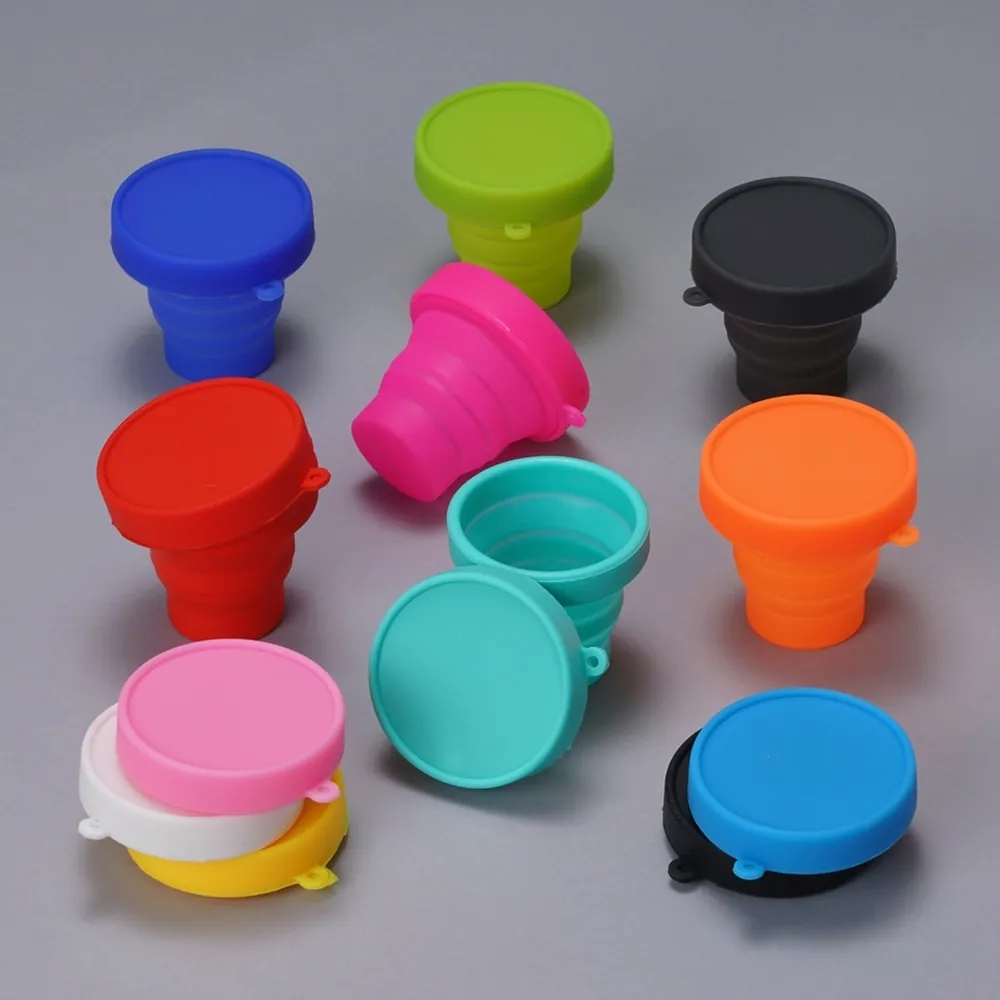 Copo Retrátil de Silicone 150ml - Thumbnail 2
