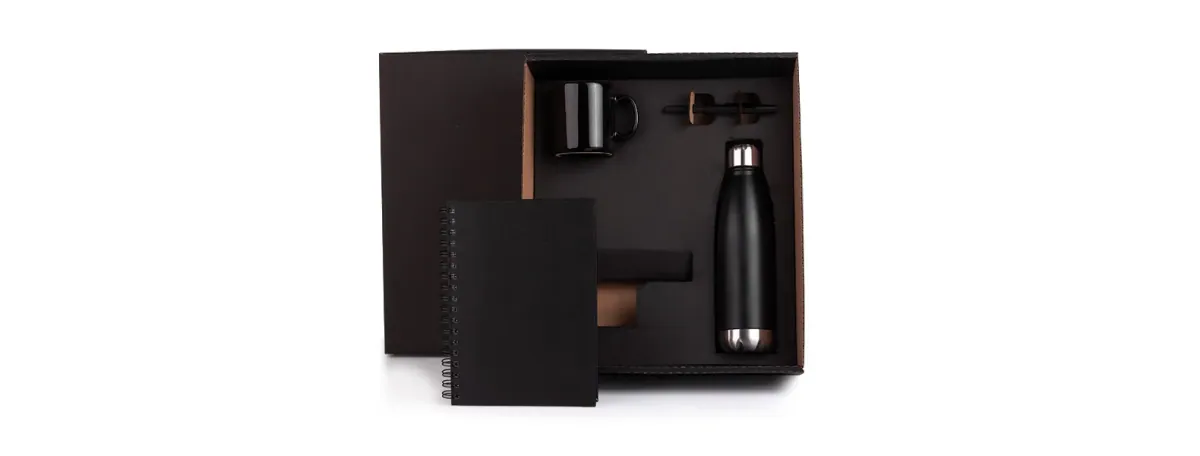 Kit Caderno E Acessórios - 4 Pçs