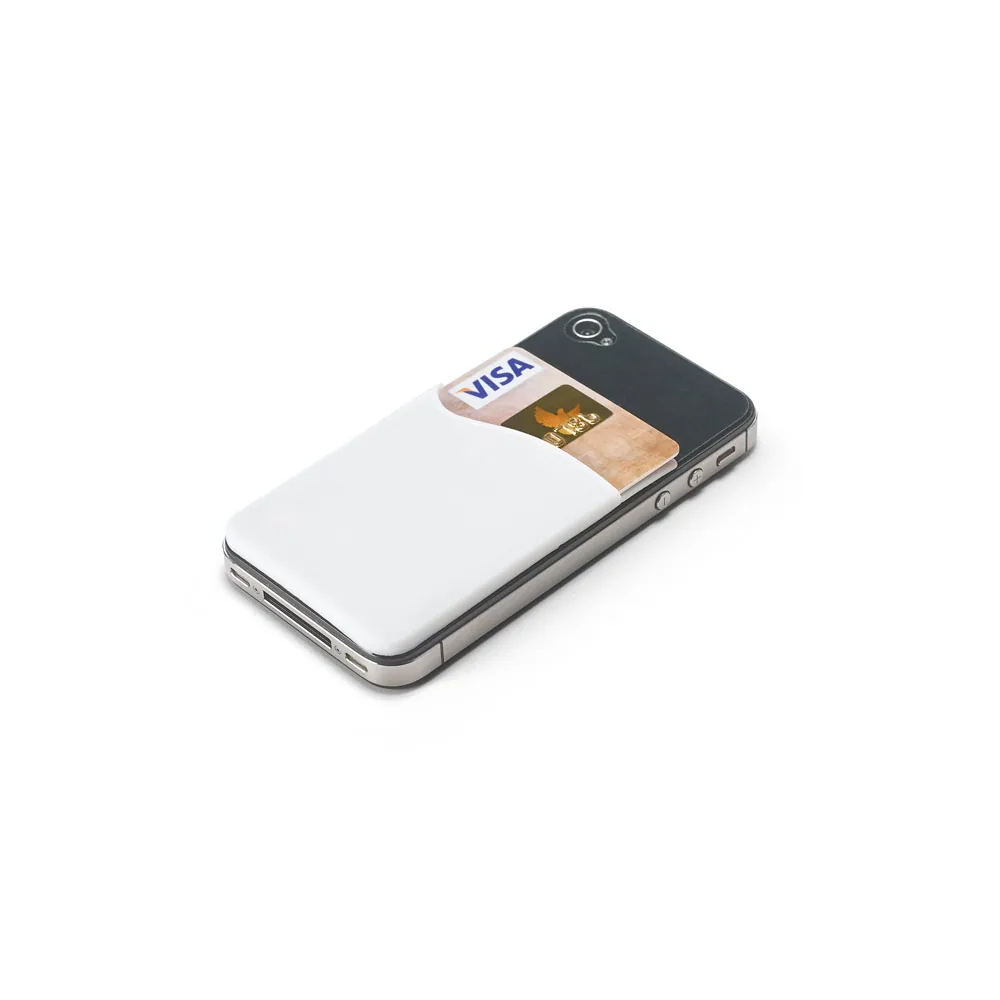 SHELLEY. Porta cartões para celular em silicone - Thumbnail 8