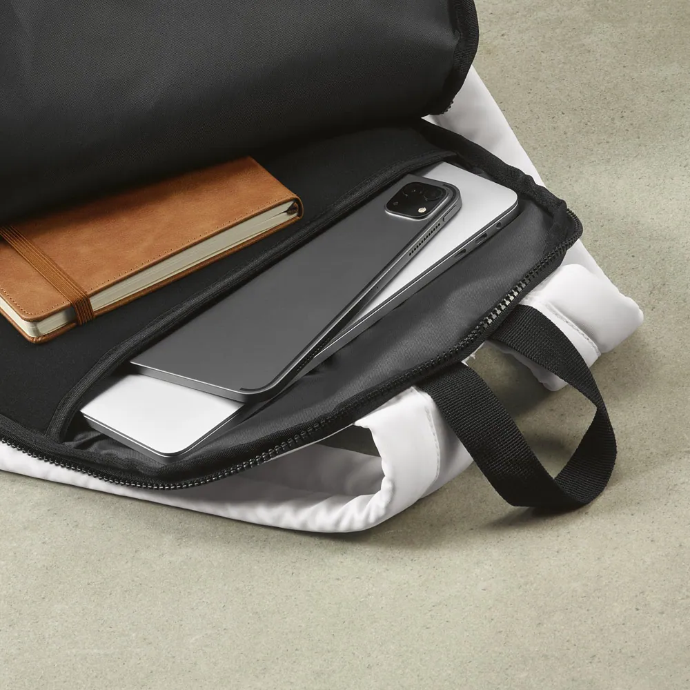 MANCHESTER NOTE. Mochila para notebook (15") em poliéster reciclado 290T (18 L) - Thumbnail 20