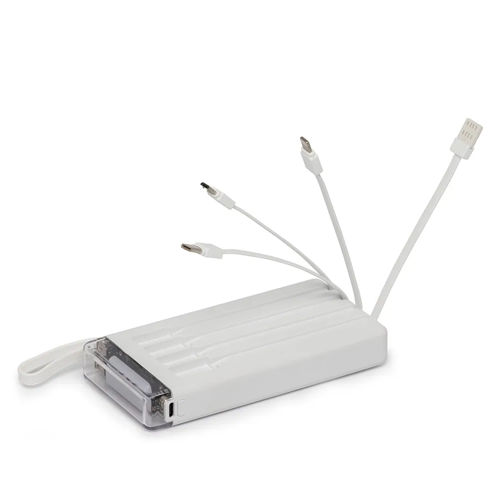 Power Bank 10.000mAh com Lanterna e Multissaídas - Thumbnail 2