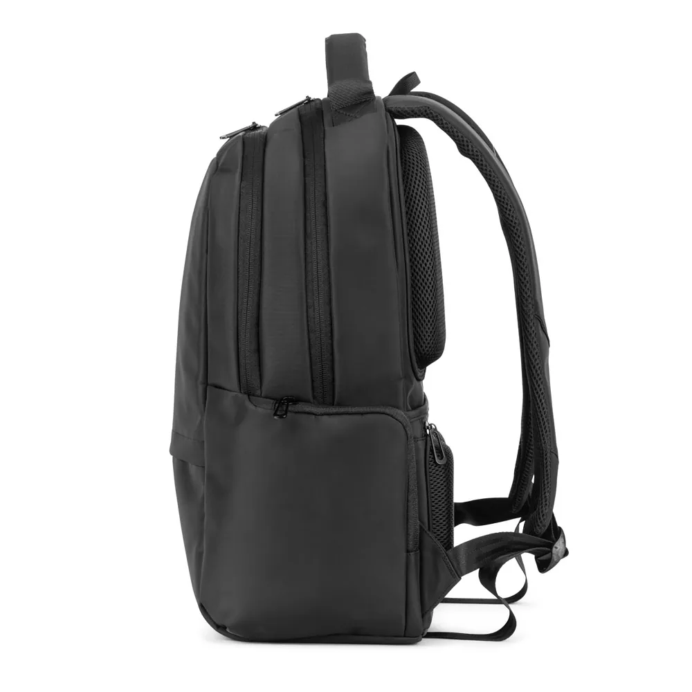 BOSTON SOLID. Mochila para notebook (17") em nylon 150D com 2 compartimentos acolchoados - Thumbnail 5
