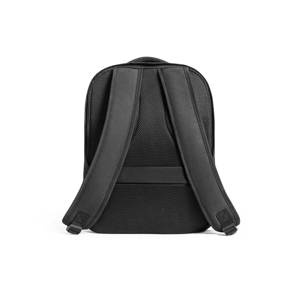 AUCKLAND. Mochila com sistema antirroubo para notebook (15.6") em 600D e ripstop (17 L) - Thumbnail 3
