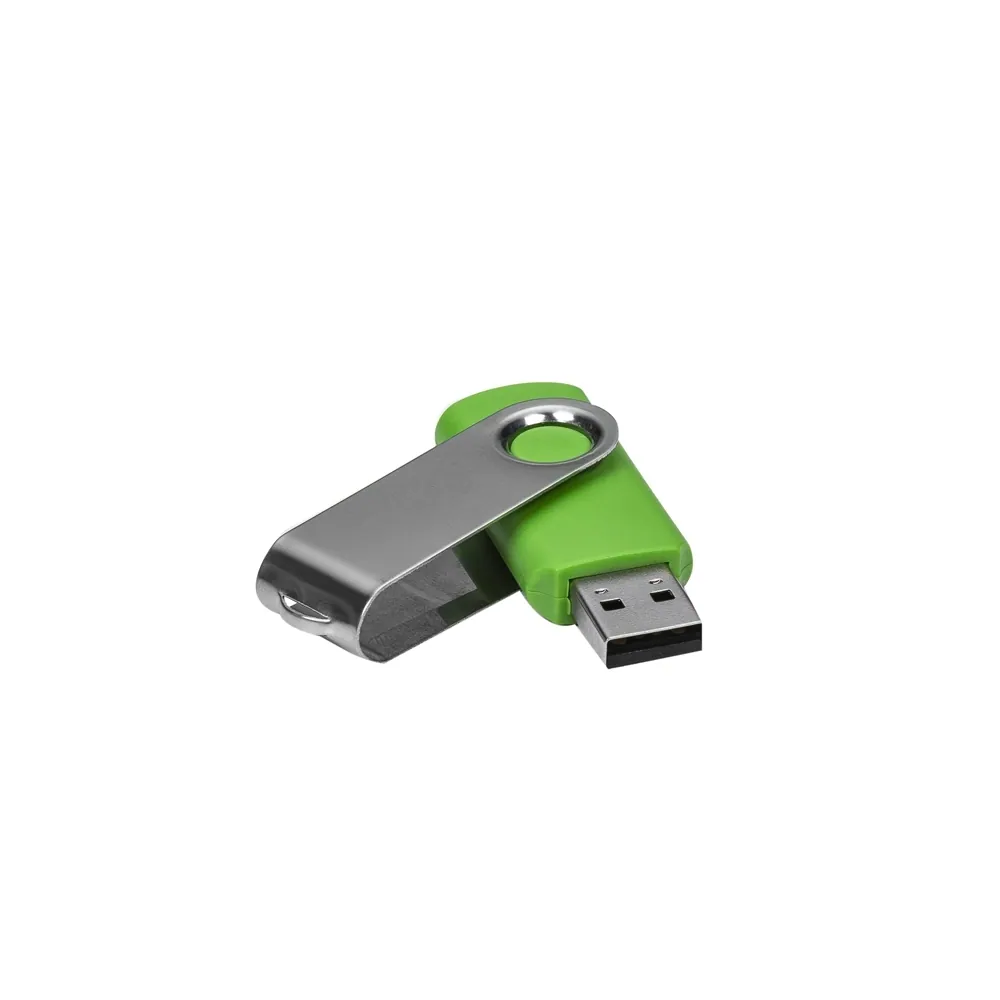 Pen Drive Giratório Metálico 4GB/8GB/16GB/32GB - Thumbnail 13