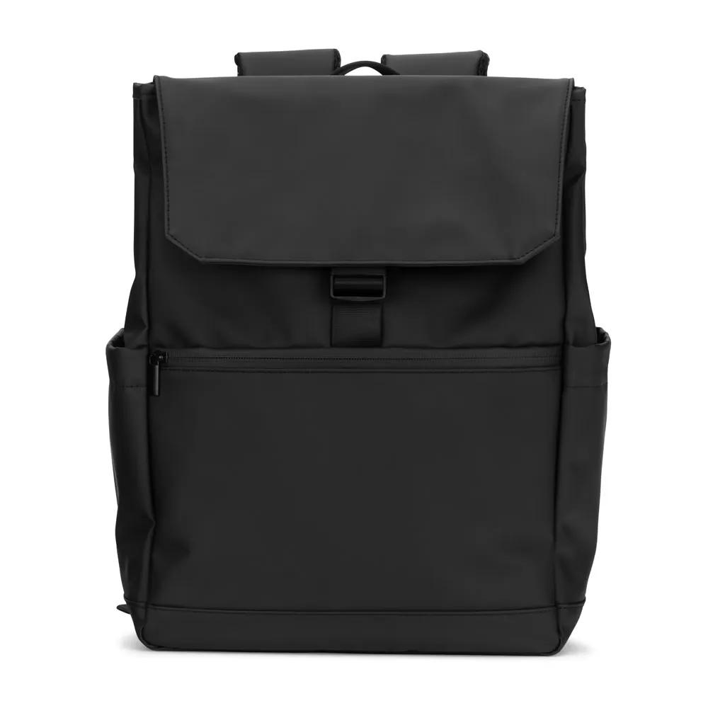 AZORES BAG. Mochila para notebook (16") em PU, com pala que cobre todos os compartimentos - Thumbnail 2