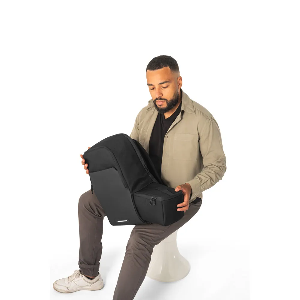 BELFAST. Mochila (20 L) 2 em 1 com bolsa térmica (4.5 L) inclusa que permite a sua utilização em conjunto ou separado - Thumbnail 9