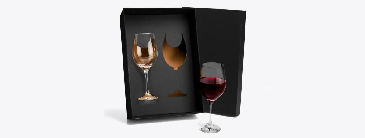 Jogo De Taças De Vidro P/ Vinho 490 Ml - 2 Pçs