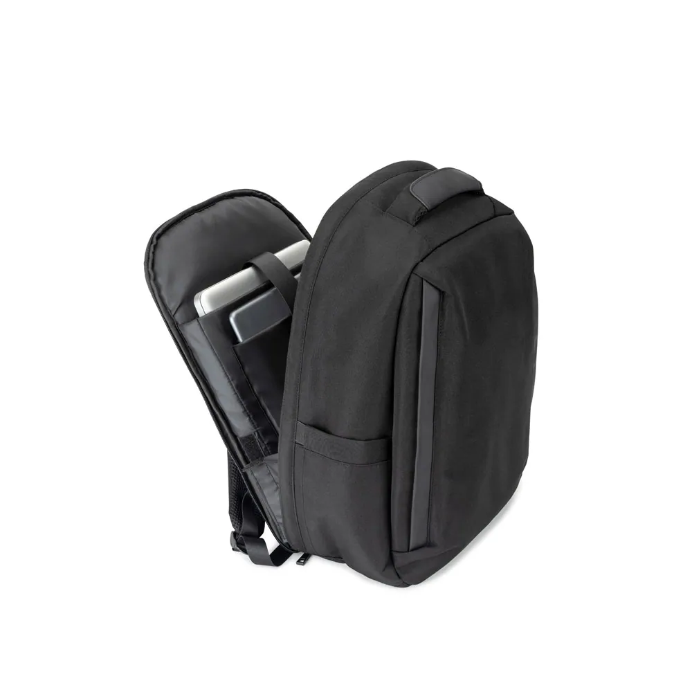 YANGON BPACK. Mochila antirroubo com bolso para notebook (17.3"), em poliéster reciclado 600D twill, resistente à água (20 L) - Thumbnail 6