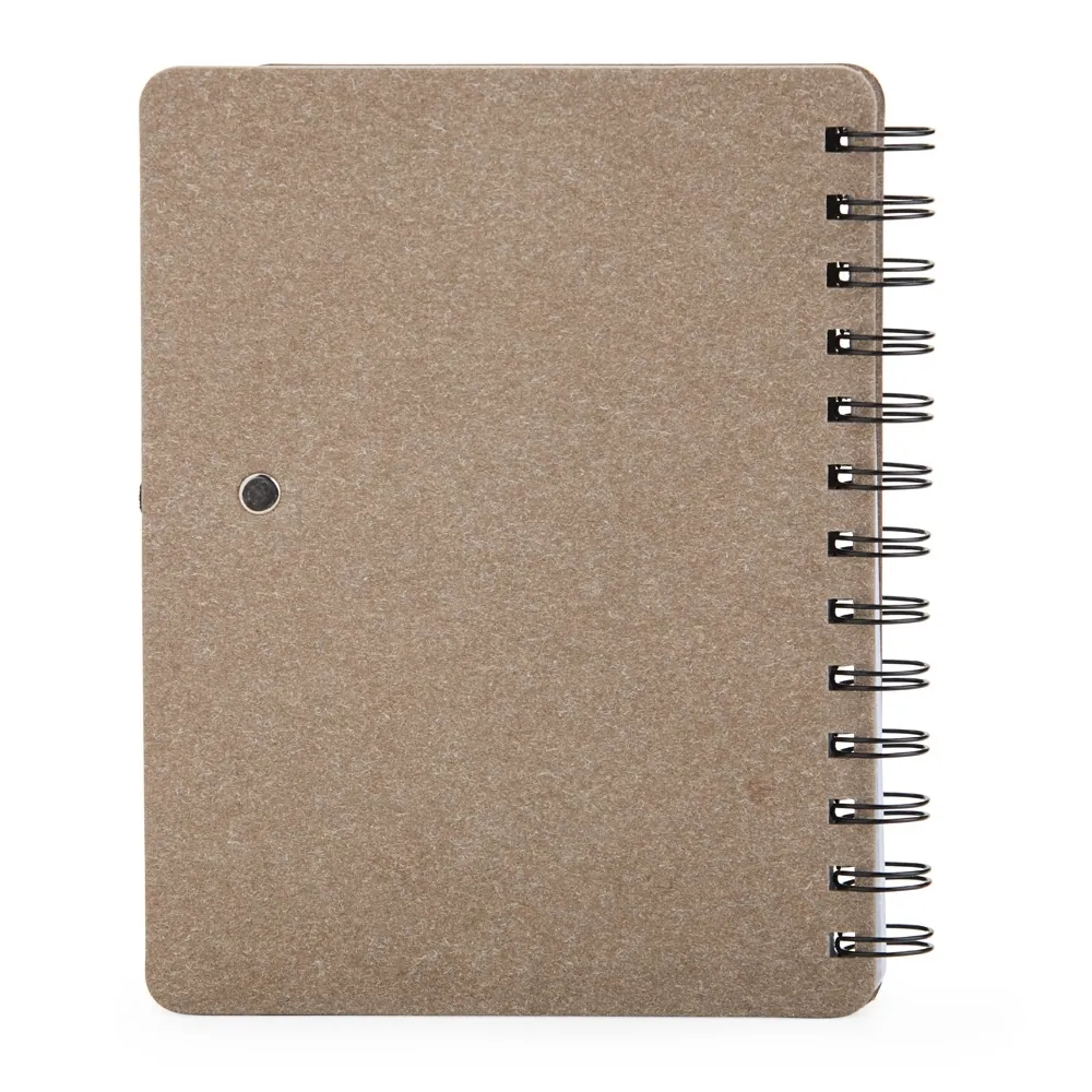 Caderno Kraft B6 com Porta Caneta - Thumbnail 4