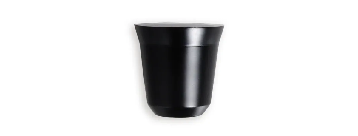 Copo Para Café Em Aço Inox - Preto - 60Ml - Thumbnail 3