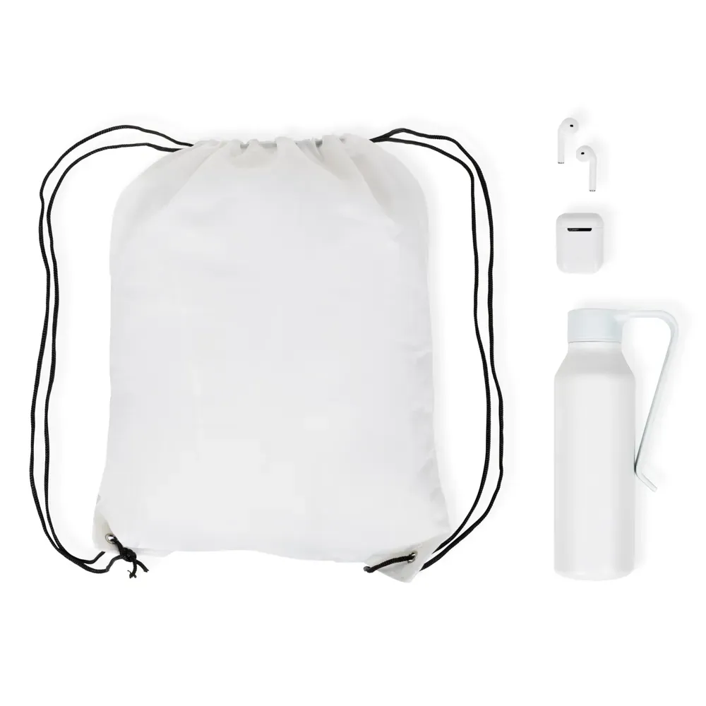 Kit Mochila, Garrafa E Fone Bluetooth - 3 Pçs - Thumbnail 3