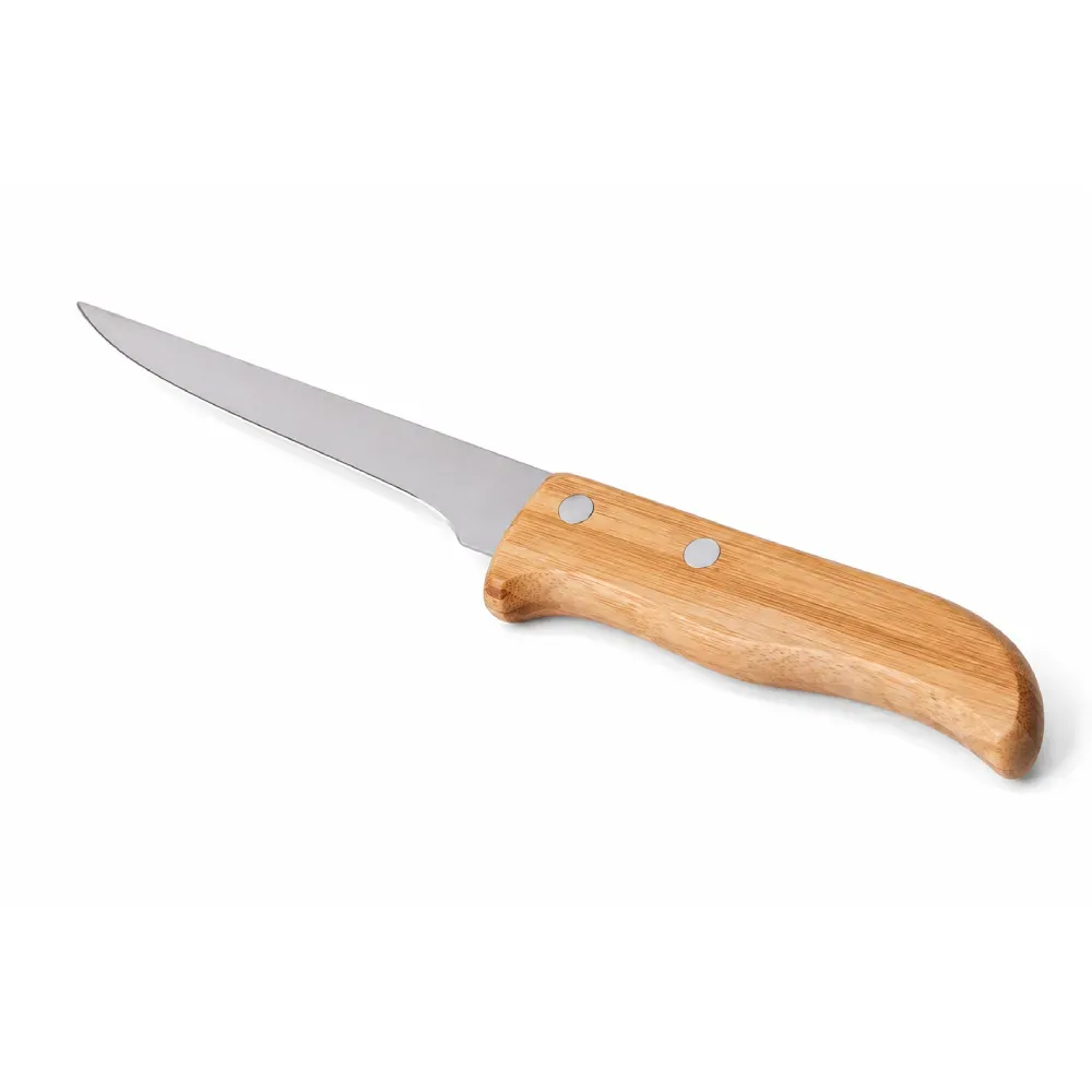 Conjunto De Facas Em Madeira / Inox - 3 Pçs - Thumbnail 3