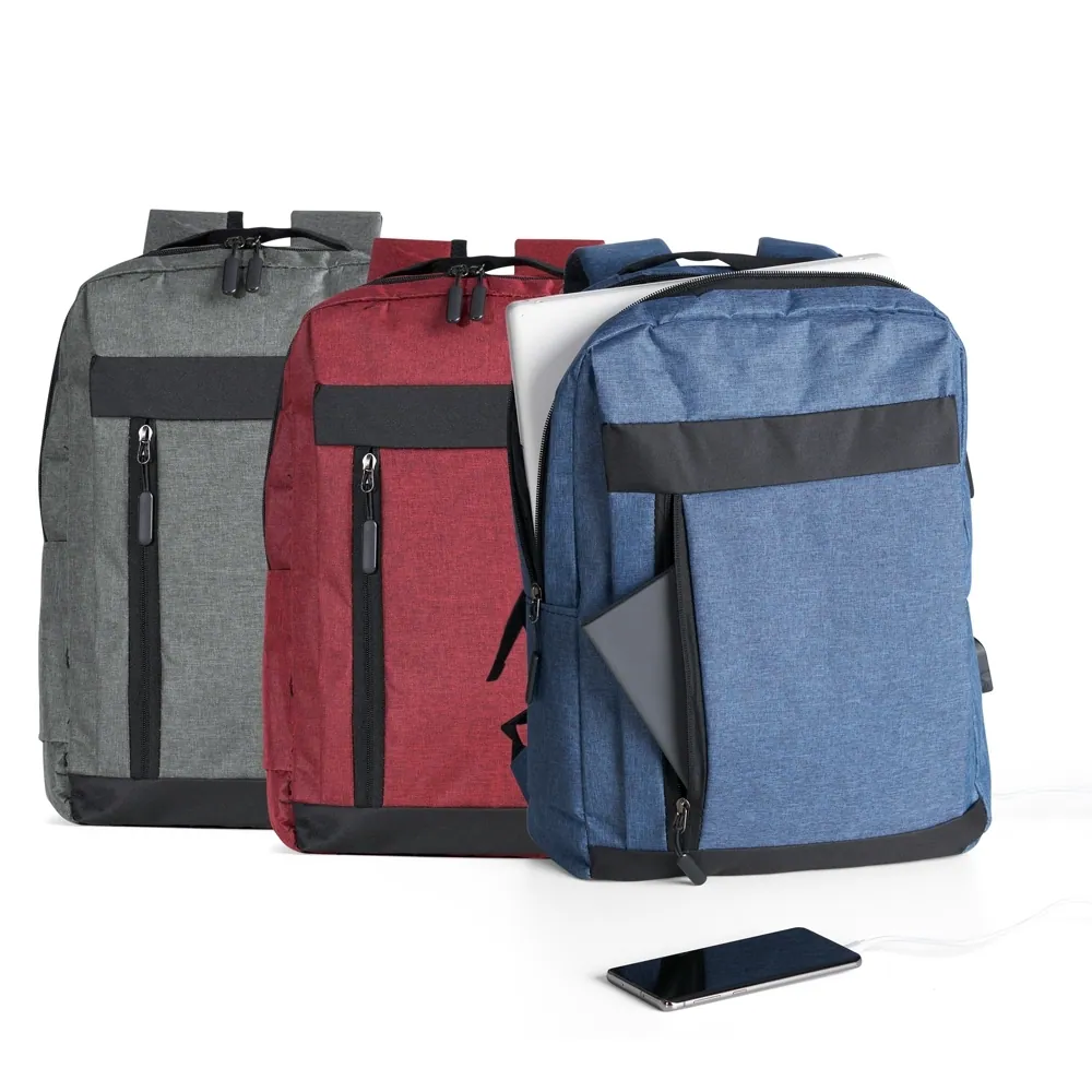 Mochila de Nylon USB 19L - Thumbnail 2